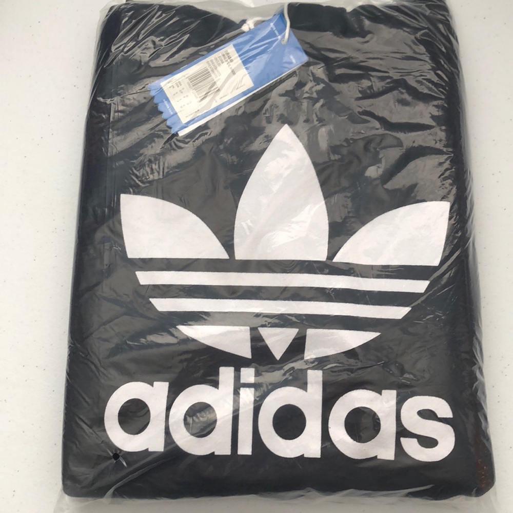 NWT Adidas Originals Trefoil Hoodie Ink - Picture 2 of 5